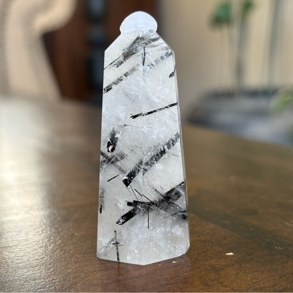 Tourmaline in Quartz Tower #2 - Picture 3 of 9